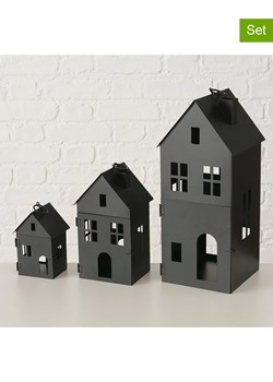 Boltze Lampiony (3 szt.) &quot;Alesund&quot; w kolorze czarnym ze sklepu Limango Polska w kategorii Świeczniki - zdjęcie 187586816