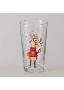 Boltze Szklanka &quot;Lonelo&quot; w kolorze czerwonym - wys. 15,5 cm ze sklepu Limango Polska w kategorii Naczynia - zdjęcie 187587128