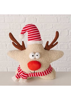 Boltze Stoper &quot;Rudy&quot; w kolorze czerwono-beżowym do drzwi - wys. 31 x Ø 13 cm ze sklepu Limango Polska w kategorii Dom - zdjęcie 187587145