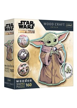 Trefl 160-częściowe drewniane puzzle &quot;Star Wars Mandalorian - Grogu&quot; - 10+ ze sklepu Limango Polska w kategorii Puzzle - zdjęcie 187587376