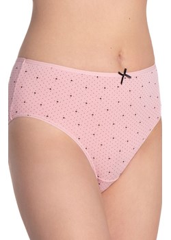 3-pack bawełniane figi damskie L-122BI-65, Kolor czarno-różowy, Rozmiar L, LAMA ze sklepu Intymna w kategorii Majtki damskie - zdjęcie 187587478