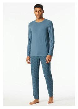 Schiesser Piżama w kolorze niebieskim ze sklepu Limango Polska w kategorii Piżamy męskie - zdjęcie 187588216