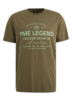 PME Legend Koszulka w kolorze khaki ze sklepu Limango Polska w kategorii T-shirty męskie - zdjęcie 187588287