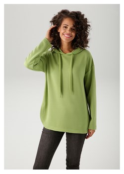 Aniston Bluza w kolorze zielonym ze sklepu Limango Polska w kategorii Bluzy damskie - zdjęcie 187588446