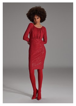 SWING Sukienka w kolorze czerwonym ze sklepu Limango Polska w kategorii Sukienki - zdjęcie 187588479