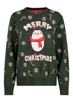 Sublevel Sweter w kolorze ciemnozielonym ze sklepu Limango Polska w kategorii Swetry damskie - zdjęcie 187588547