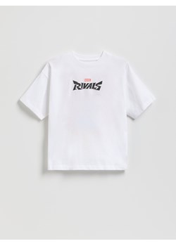 Reserved - T-shirt Marvel Rivals - biały ze sklepu Reserved w kategorii T-shirty chłopięce - zdjęcie 187589909