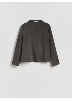 Reserved - Bluzka z przeszyciem - wielobarwny ze sklepu Reserved w kategorii Bluzki damskie - zdjęcie 187590398