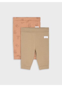 Sinsay - Spodnie 2 pack - beżowy ze sklepu Sinsay w kategorii Odzież dla niemowląt - zdjęcie 187590758