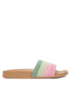 Klapki Roxy ARJL101232-OBQ Różowy ze sklepu eobuwie.pl w kategorii Klapki damskie - zdjęcie 187590835