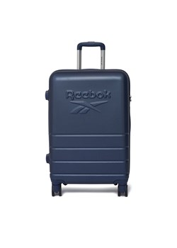 Walizka średnia Reebok CEO-RBK-WAL-002-CCC-M Granatowy ze sklepu eobuwie.pl w kategorii Walizki - zdjęcie 187590885