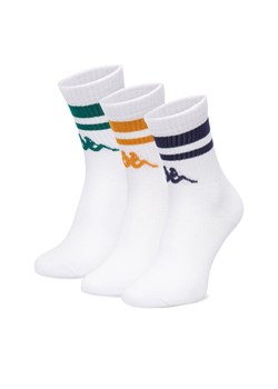 Skarpety długie Kappa CEO_KR_KAPPA_ 005_W_AW25 Biały ze sklepu eobuwie.pl w kategorii Skarpetki damskie - zdjęcie 187590896