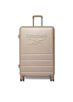 Walizka duża Reebok CEO-RBK-WAL-001-07-CCC-L Beżowy ze sklepu eobuwie.pl w kategorii Walizki - zdjęcie 187590909