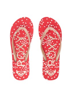 Roxy Japonki ARJL100869-RGL Czerwony ze sklepu MODIVO w kategorii Klapki damskie - zdjęcie 187591719