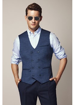 Kamizelka Granatowa w Kratę Anduze ze sklepu Lancerto S.A. w kategorii Kamizelki męskie - zdjęcie 187592298