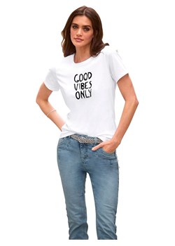 Heine Koszulka w kolorze białym ze sklepu Limango Polska w kategorii Bluzki damskie - zdjęcie 187593769