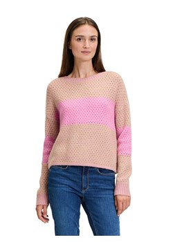 BETTY &amp; CO Sweter w kolorze szarobrązowo-jasnoróżowym ze sklepu Limango Polska w kategorii Swetry damskie - zdjęcie 187593828