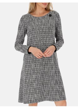 Dzianinowa sukienka trapezowa z suwakiem Potis & Verso Odet ze sklepu Eye For Fashion w kategorii Sukienki - zdjęcie 187594017