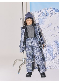 Reserved - Ocieplane spodnie na szelkach - wielobarwny ze sklepu Reserved w kategorii Spodnie chłopięce - zdjęcie 187594479