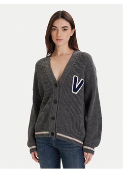 ViCOLO Kardigan 55072F Szary Regular Fit ze sklepu MODIVO w kategorii Swetry damskie - zdjęcie 187594947