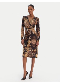 Rinascimento Sukienka koktajlowa CFC0020153002 Czarny Slim Fit ze sklepu MODIVO w kategorii Sukienki - zdjęcie 187594958