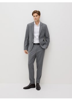 Reserved - Spodnie garniturowe z kantem - ciemnoszary ze sklepu Reserved w kategorii Spodnie i półśpiochy - zdjęcie 187596107