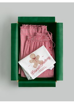 Reserved - Piżama ze świątecznym motywem - czerwony ze sklepu Reserved w kategorii Piżamy damskie - zdjęcie 187596267