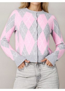 Sinsay - Wzorzysty kardigan - wielobarwny ze sklepu Sinsay w kategorii Swetry damskie - zdjęcie 187597419