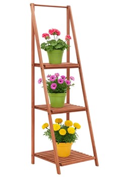 Regał na kwiaty z drewna cedrowego C3-B69 ze sklepu Edinos.pl w kategorii Doniczki i osłonki - zdjęcie 187597566