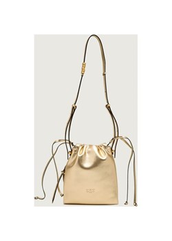 Pinko Skórzany worek SLOUCHY MINI ze sklepu Gomez Fashion Store w kategorii Torebki worki - zdjęcie 187597645