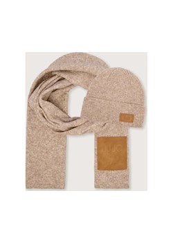 Liu Jo Szal + czapka | z dodatkiem wełny ze sklepu Gomez Fashion Store w kategorii Czapki zimowe damskie - zdjęcie 187597658