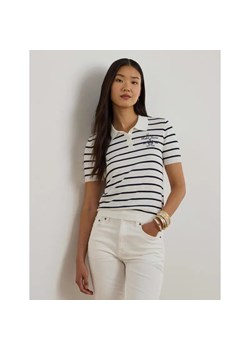LAUREN RALPH LAUREN Polo RAYON | Slim Fit ze sklepu Gomez Fashion Store w kategorii Swetry damskie - zdjęcie 187598349