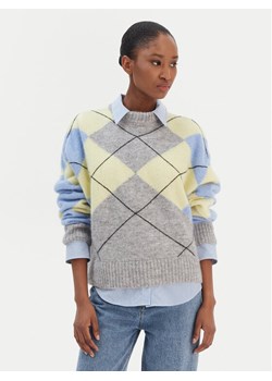 Tommy Hilfiger Sweter WW0WW47464 Kolorowy Relaxed Fit ze sklepu MODIVO w kategorii Swetry damskie - zdjęcie 187598375