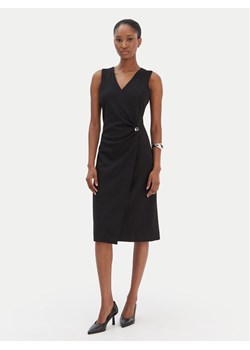 Calvin Klein Sukienka koktajlowa LV044E047G Czarny Slim Fit ze sklepu MODIVO w kategorii Sukienki - zdjęcie 187598376
