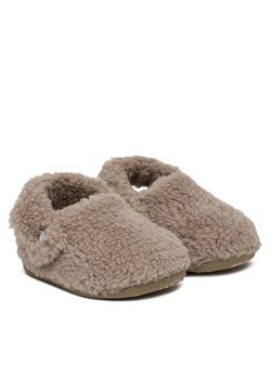 Kapcie Crocs Toddler Classic Cozzzy Slipper 210857 Beżowy ze sklepu eobuwie.pl w kategorii Kapcie dziecięce - zdjęcie 187598415