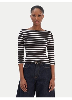 Tommy Hilfiger Bluzka New Cody WW0WW40589 Czarny Slim Fit ze sklepu MODIVO w kategorii Bluzki damskie - zdjęcie 187598429