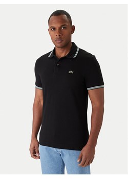 Lacoste Polo PH9875 Czarny Regular Fit ze sklepu MODIVO w kategorii T-shirty męskie - zdjęcie 187598465