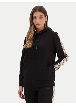 Guess Bluza V4YQ11 KB3P2 Czarny Regular Fit ze sklepu MODIVO w kategorii Bluzy damskie - zdjęcie 187598506