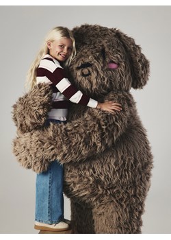 Reserved - Jeansy super wide leg - niebieski ze sklepu Reserved w kategorii Spodnie dziewczęce - zdjęcie 187599707