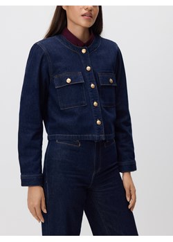 Reserved - Kurtka z dekoracyjnymi guzikami - granatowy ze sklepu Reserved w kategorii Kurtki damskie - zdjęcie 187599789
