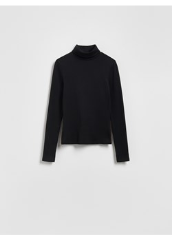 Reserved - Bawełniany golf - czarny ze sklepu Reserved w kategorii Swetry damskie - zdjęcie 187599959