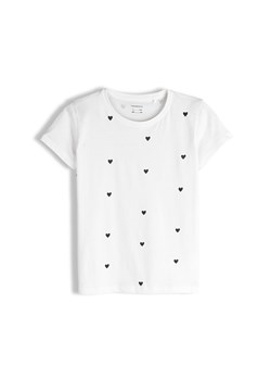 GATE T-shirt z serduszkami 4Y ze sklepu gateshop w kategorii Bluzki dziewczęce - zdjęcie 187600038