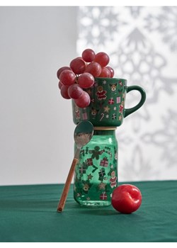 Sinsay - Kubek ze świątecznym motywem - wielobarwny ze sklepu Sinsay w kategorii Kubki - zdjęcie 187600875