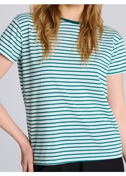 Sinsay - Koszulka w paski - zielony ze sklepu Sinsay w kategorii Bluzki damskie - zdjęcie 187600885