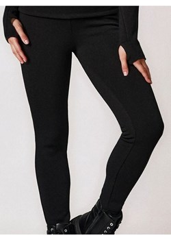 Sinsay - Legginsy z futerkowym ociepleniem w środku - czarny ze sklepu Sinsay w kategorii Spodnie damskie - zdjęcie 187600889