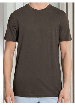 Sinsay - Bawełniana koszulka z krótkim rękawem - zielony ze sklepu Sinsay w kategorii T-shirty męskie - zdjęcie 187600905