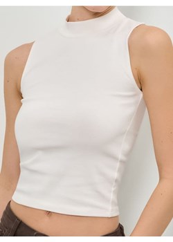 Sinsay - Bluzka bez rękawów - kremowy ze sklepu Sinsay w kategorii Bluzki damskie - zdjęcie 187600926