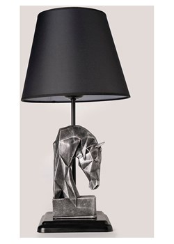 Opviq Lampa stołowa w kolorze srebrno-czarnym - wys. 50 x Ø 24 cm ze sklepu Limango Polska w kategorii Oświetlenie - zdjęcie 187601319