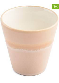 Salt and Pepper Kubki (4 szt.) &quot;Flow&quot; w kolorze jasnoróżowym - 180 ml ze sklepu Limango Polska w kategorii Kubki - zdjęcie 187601376