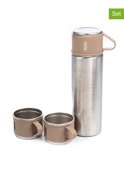 DAM 4-częściowy zestaw w kolorze szarobrązowym ze sklepu Limango Polska w kategorii Kubki termiczne - zdjęcie 187601457